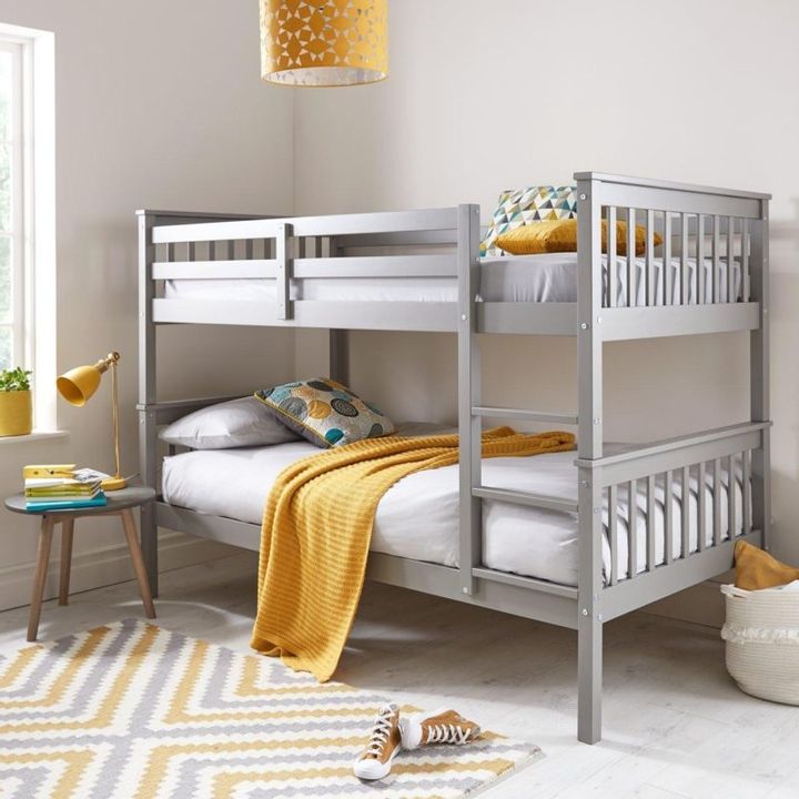 Lot 152: BOXED NOVARA DARK GREY BUNK BED (2 BOXES) - Simon Charles ...