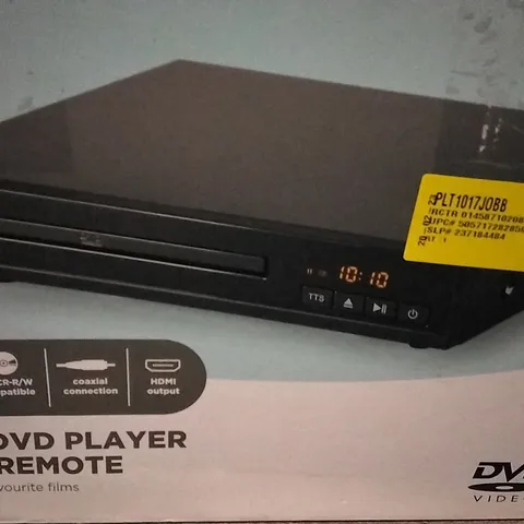 HDMI DVD PLAYER WITH REMOTE