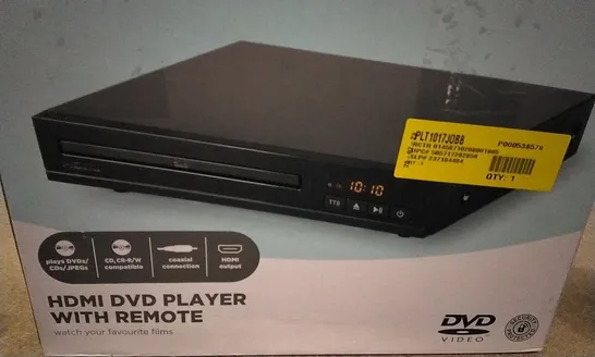 HDMI DVD PLAYER WITH REMOTE