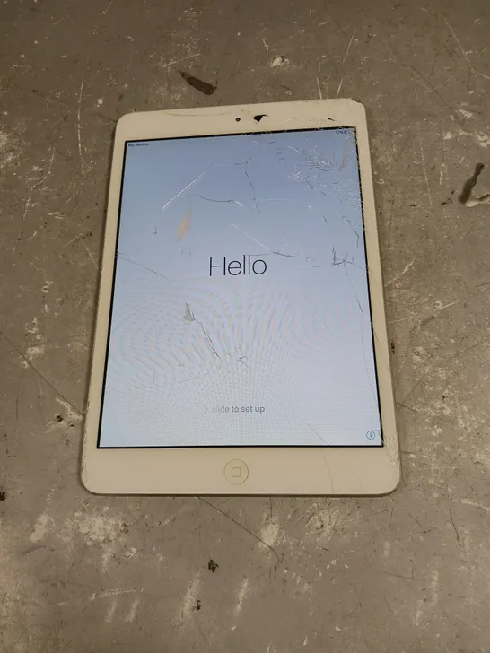 APPLE IPAD MINI CELLULAR WHITE - MODEL A1455 