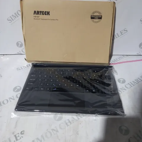 BOXED ARTECK HB187 BLUETOOTH WIRELESS KEYBOARD FOR SURFACE PRO