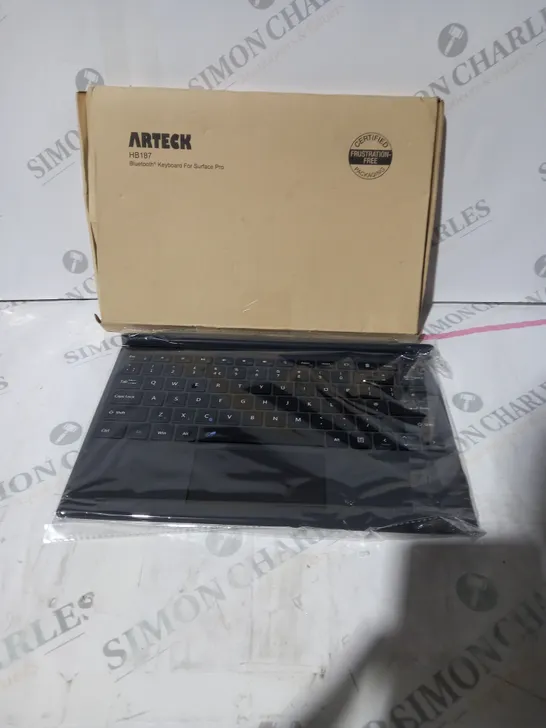 BOXED ARTECK HB187 BLUETOOTH WIRELESS KEYBOARD FOR SURFACE PRO