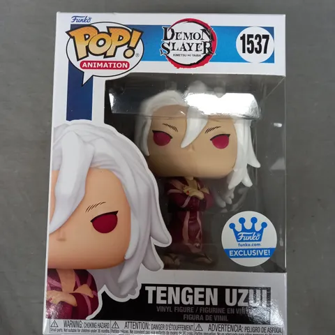 BOXED FUNKO POP COLLECTIBLE DEMON SLAYER VINYL FIGURE 1537 - TENGEN UZUI