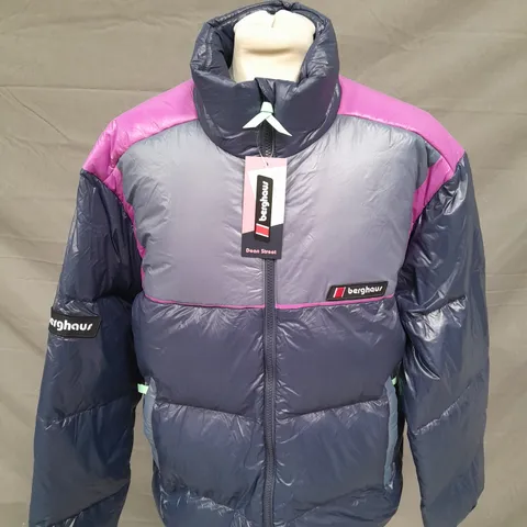 BERGHAUS BLOCKBACK DOWN JACKET SIZE M