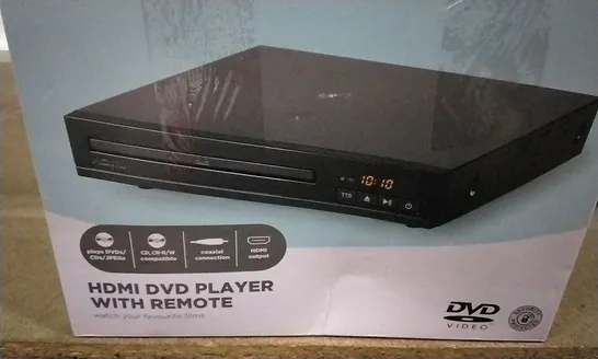 HDMI DVD PLAYER WITH REMOTE