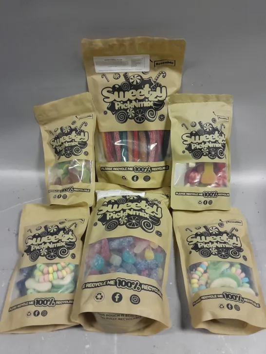 6 X SEALED SWEETZY PICK N MIX SWEET ASSORTMENTS 