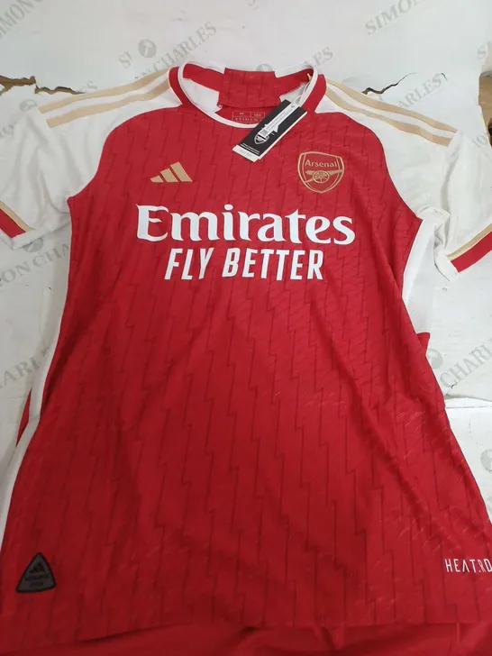 ADIDAS ARSENAL FOOTBALL CLUB SHIRT - SAKA 7 - MEDIUM