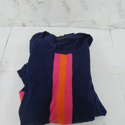 FRANK USHER SWEATER IN BLUE/PINK 
