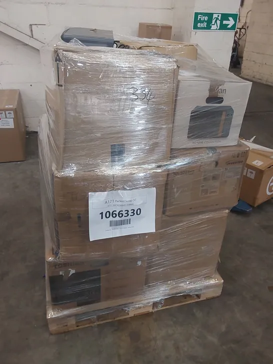 PALLET OF APPROXIMATELY 14 UNPROCESSED RAW RETURN HOUSEHOLD AND ELECTRICAL GOODS TO INCLUDE;