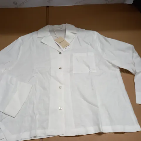 MNG WHITE SHIRT - UK S