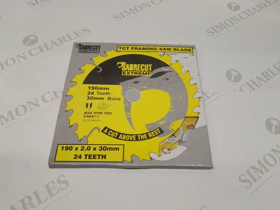 NINE BRAND NEW BOXED BOXED JABRECUT EXTREME TCT FRAMING SAW BLADE