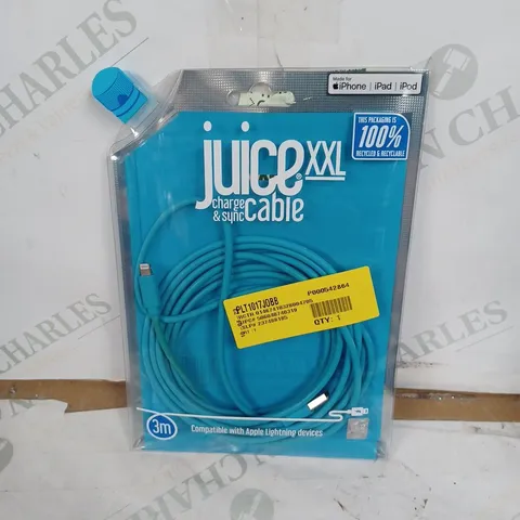 JUICE XXL CHARGE AND SYNC CABLE 3M