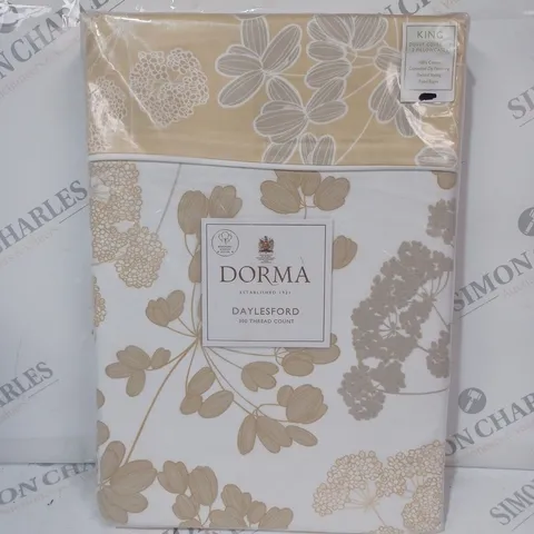 DORMA DAYLESFORD DUVET COVER SET - KING SIZE