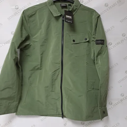 BARBOUR CONTROL OS OLIVE JACKET - XL