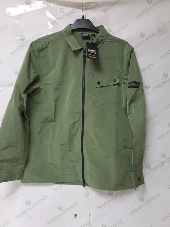 BARBOUR CONTROL OS OLIVE JACKET - XL