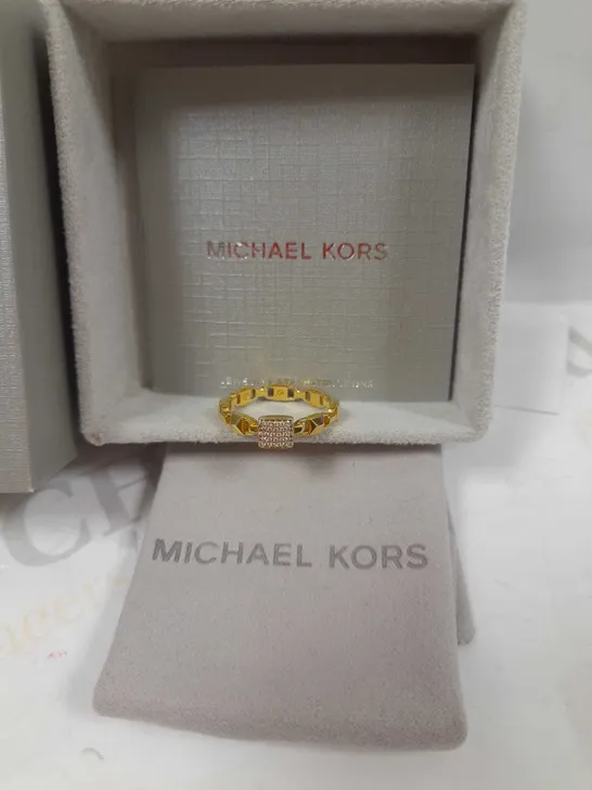 MICHAEL KORS GOLD RING