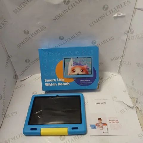 BOXED SMART LIFE KID TABLET. 10.1 SCREEN WITH INSTUCTIONS