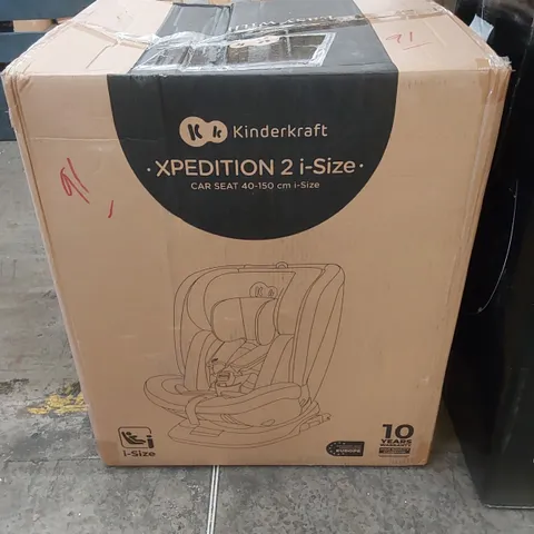 BOXED KINDERKRAFT EXPEDITION 2 I-SIZE CAR SEAT