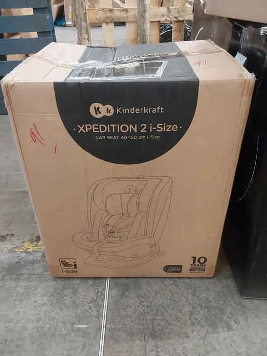 BOXED KINDERKRAFT EXPEDITION 2 I-SIZE CAR SEAT