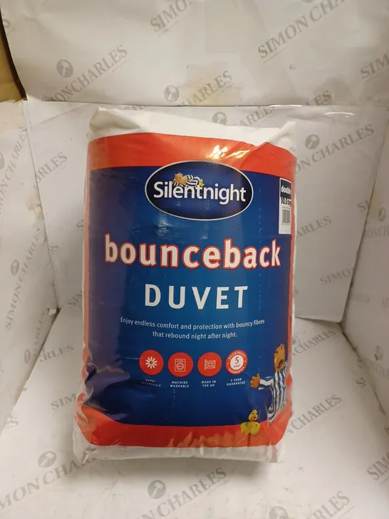 PACKAGED AND SEALED SILENTNIGHT BOUNCEBACK DUVET - 10.5 TOG. 