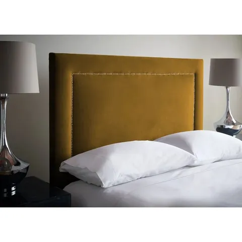 WRAPPED MADELYN UPHOLSTERED HEADBOARD KING SIZE YELLOW (1 ITEM)