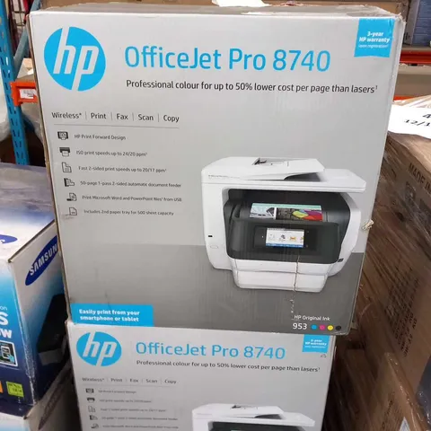 BOXED HP OFFICE JET PRO 8740 PRINTER