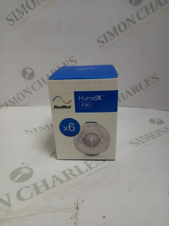 BOX OF 6 RESMED HUMIDX F20 FOR AIRMINI