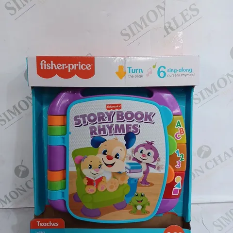 FISHER-PRICE LAUGH & LEARN ELECTRONIC BABY LEARN STORY BOOK RHYMES