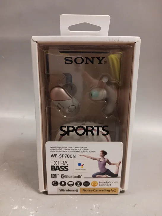 BOXED SONY WF-SP700N SPORTS WIRELESS EARPHONES 