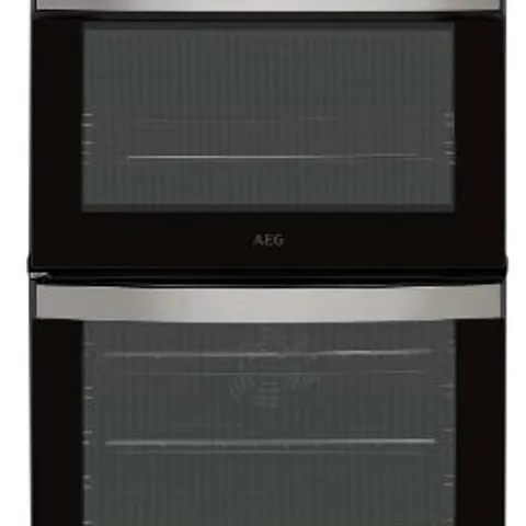 AEG DOUBLE OVEN COOKER WITH 4 ZONE INDUCTION HOB STAINLESS STEEL Model CIB6732ACM