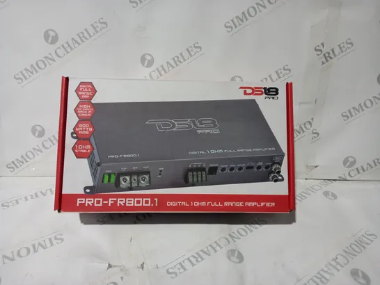 BOXED DS18 PRO-FR800.1 DIGITAL FULL RANGE AMPLIFIER 