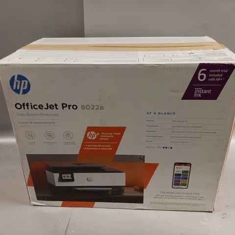 BOXED HP OFFICEJET PRO 8022e