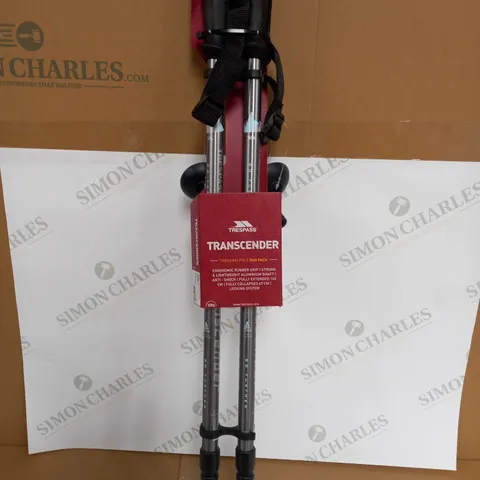 TRESPASS TRANSDUO WALKING POLE TWIN PACK