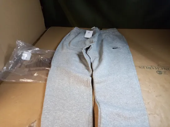 PAIR OF GREY NIKE JOGGERS - M