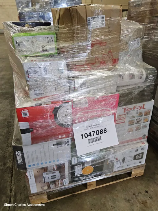 PALLET OF APPROXIMATELY 52 UNPROCESSED RAW RETURN HOUSEHOLD AND ELECTRICAL GOODS TO INCLUDE;