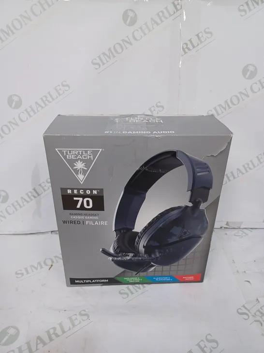 TURTLE BEACH RECON 70 MULTIPLATFORM WIRED GAMING HEADSET 