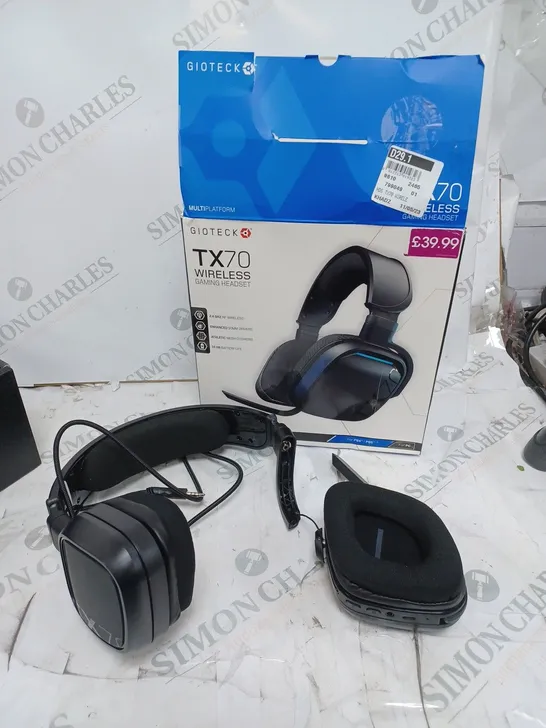 BOXED GIOTECK TX70 WIRELESS GAMING HEADSET