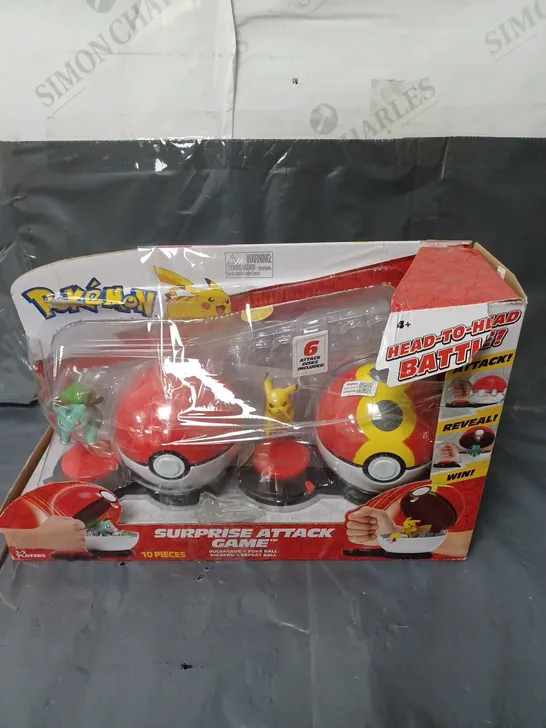 POKEMON SURPRISE ATTACK GAME