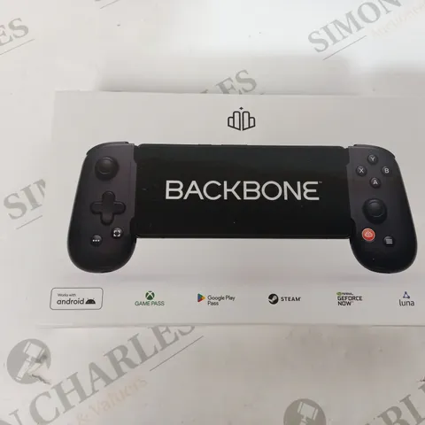 BOXED BACKBONE GAMES CONTROLLER, ANDROID PHONE COMPATIBLE