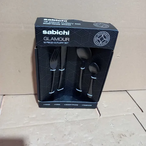 SABICHA GLAMOUR 16 PIECE CUTLREY SET