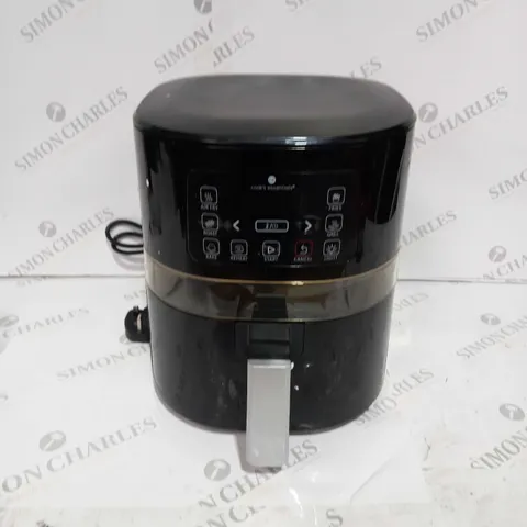 BOXED COOK'S ESSENTIALS AIR FRYER - BLACK