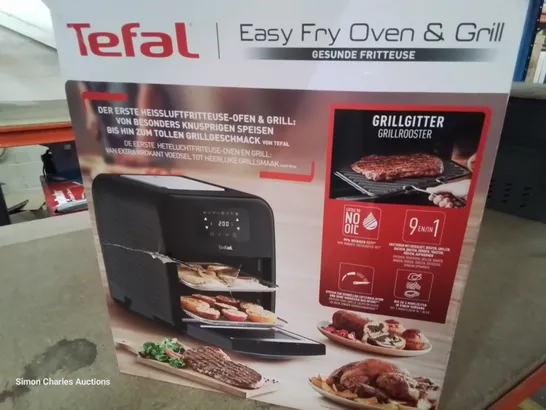 BOXED TEFAL EASY FRY OVEN & GRILL 9 IN 1