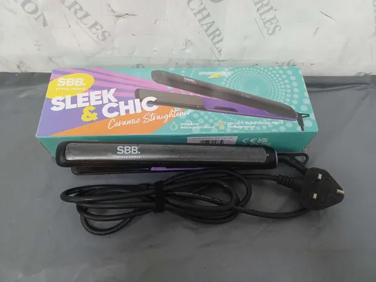 SBB STYLE TOOLS CERAMIC STRAIGHTENERS