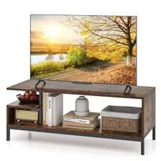 BOXED COSTWAY 2 SHELVES COFFEE INDUSTRIAL TV UNIT