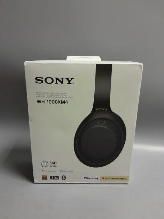 BOXED SONY WH-1000XM4 WIRELESS NOISE CANCELLING HEADPHONES