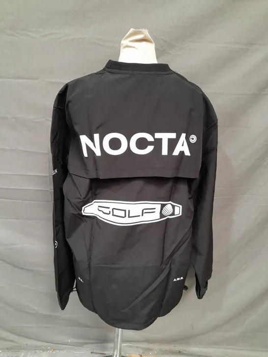 NIKE X NOCTA GOLF JACKET IN BLACK - MEDIUM