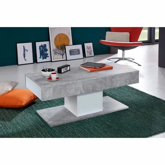 BOXED AGATHA COFFEE TABLE WHITE