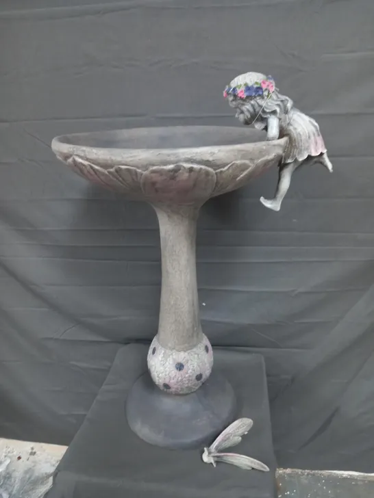 MY GARDEN STORIES FAIRY BIRD BATH - COLLECTION ONLY 