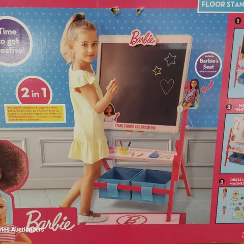 BOXED BARBIE FLOOR STANDING EASEL