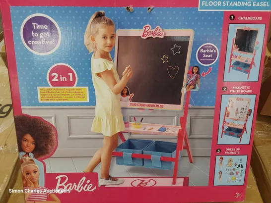 BOXED BARBIE FLOOR STANDING EASEL